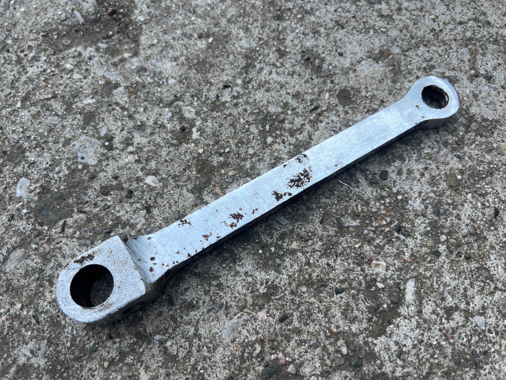 Durax 170mm Non Drive Side Crank Arm Left Chrome Vintage Road Touring Bike Retro - Image 4