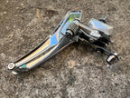 Used Campagnolo Athena Braze On Bottom Pull Front Derailleur Vintage Road Bike Chrome-Bicycle Bin