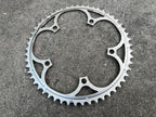 NOS NEW Campagnolo 53T Tooth 135BCD 10 Speed Chainring EPS Silver Gray Big Ring-Bicycle Bin