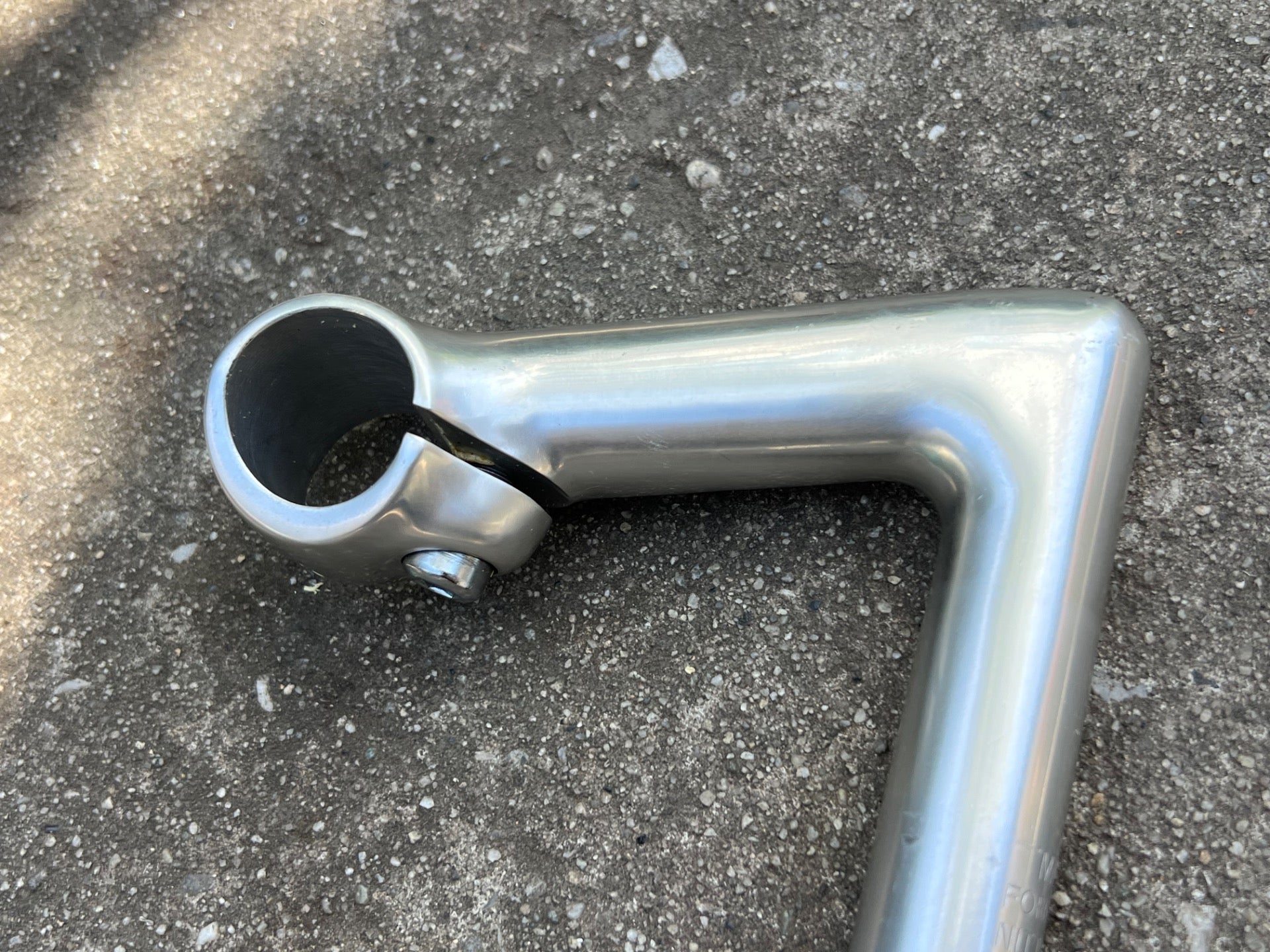 Nitto 100x26.0mm Quill Silver Drop Stem 1” 22.2 Vintage Retro 80’s Bike - Image 4