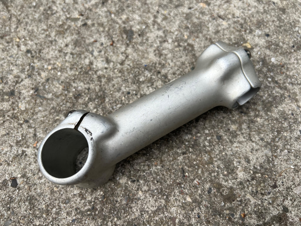 Bontrager 25.4x120mm 1 1/8” Threadless Stem Vintage Retro MTB Gray Mountain Bike - Image 4