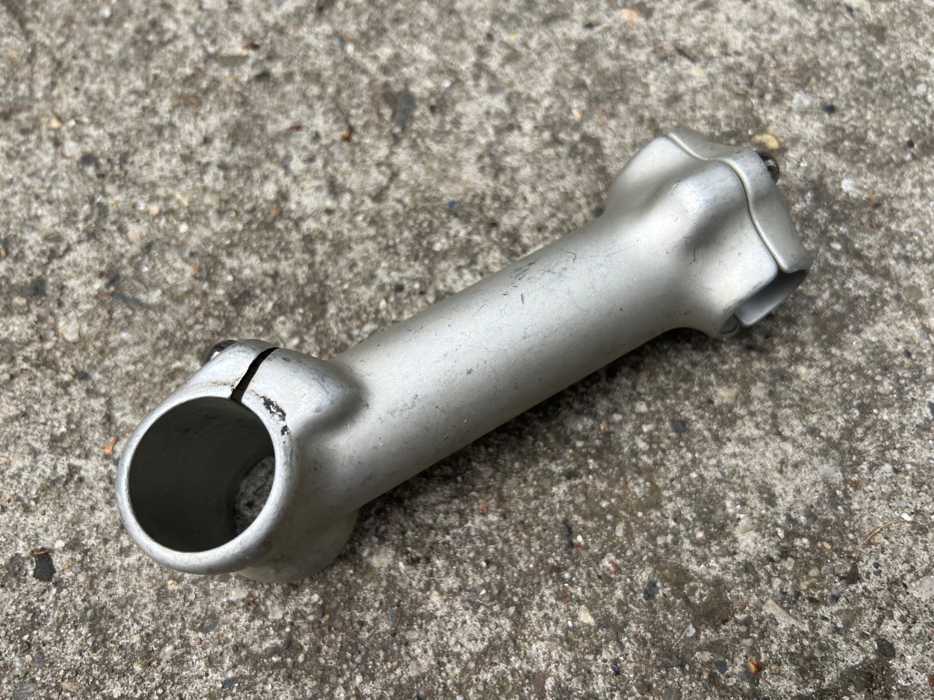 Bontrager 25.4x120mm 1 1/8” Threadless Stem Vintage Retro MTB Gray Mountain Bike - Image 4