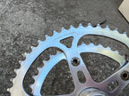 Used Sugino Maxy Crankset 171mm 40/52T Double Square Taper Vintage Retro Road Touring-Bicycle Bin