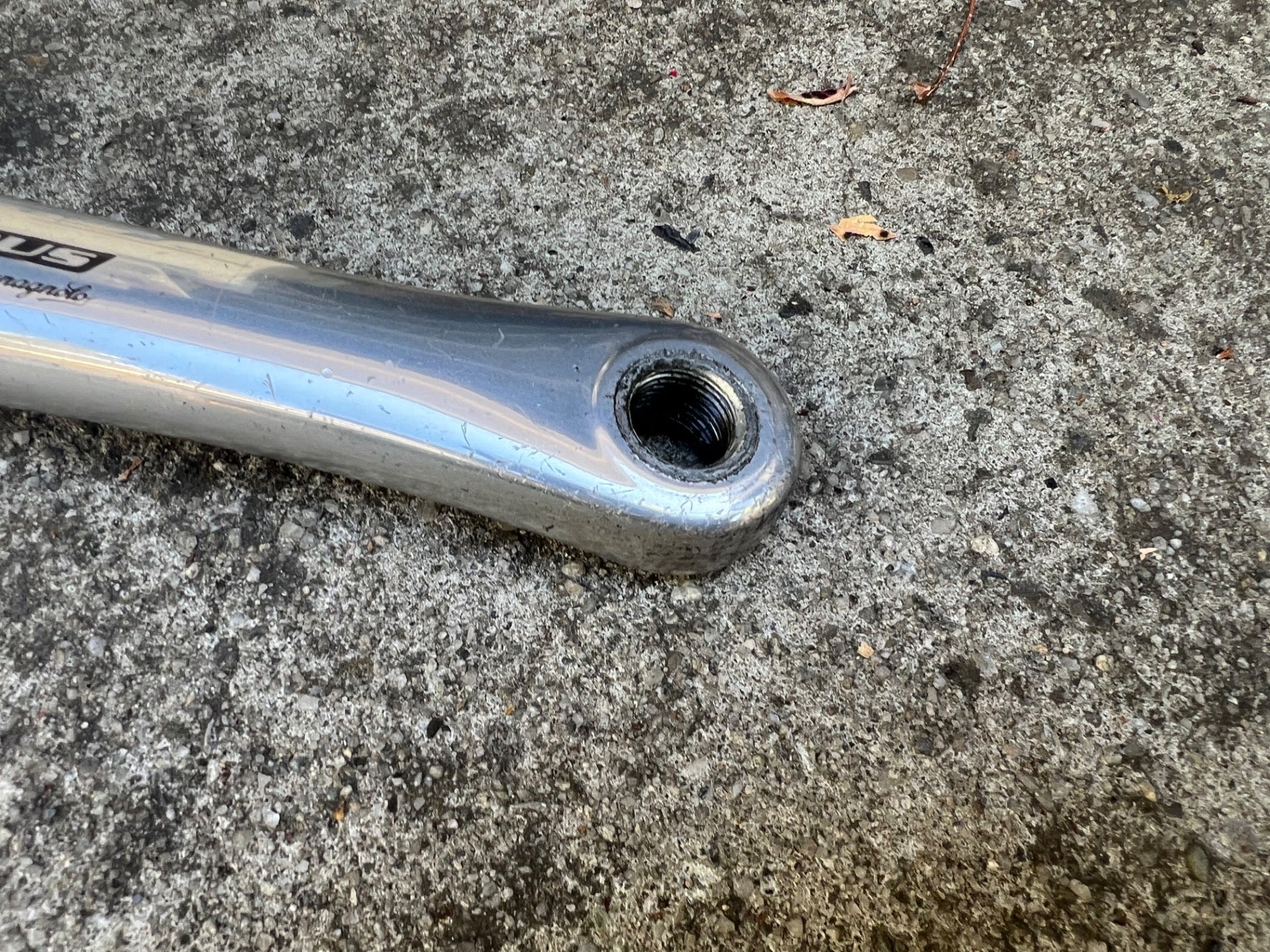 Campagnolo Chorus 170mm Crankset 135 BCD Vintage Road Bike Silver Aluminum Alloy - Image 7