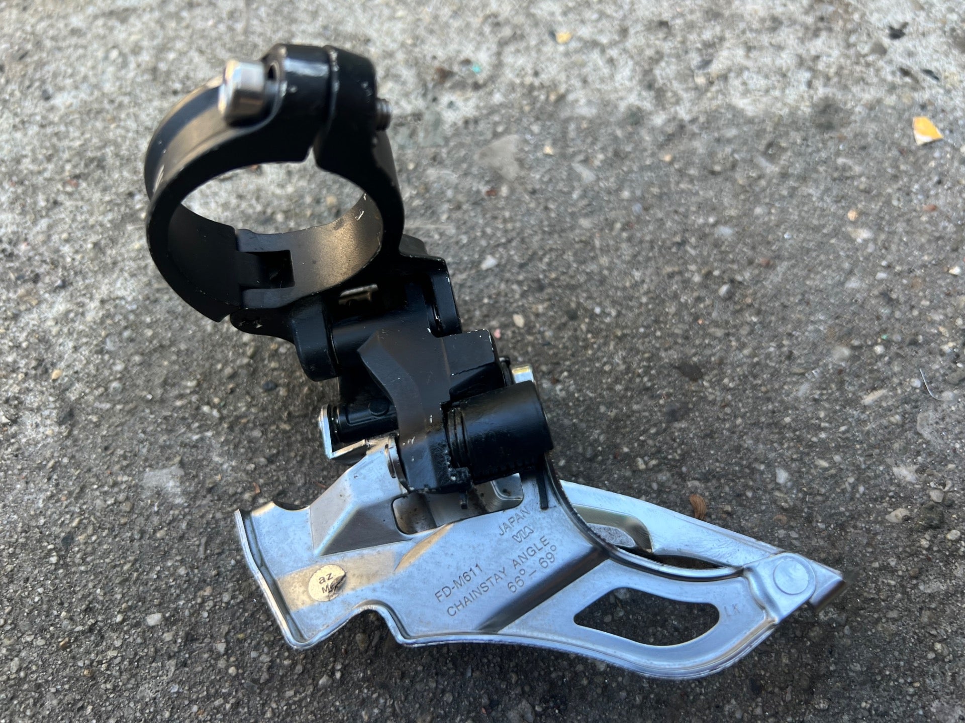 Shimano Deore FD-M611 3x10 34.9mm Top Pull Front Derailleur Triple MTB Touring  - Image 4