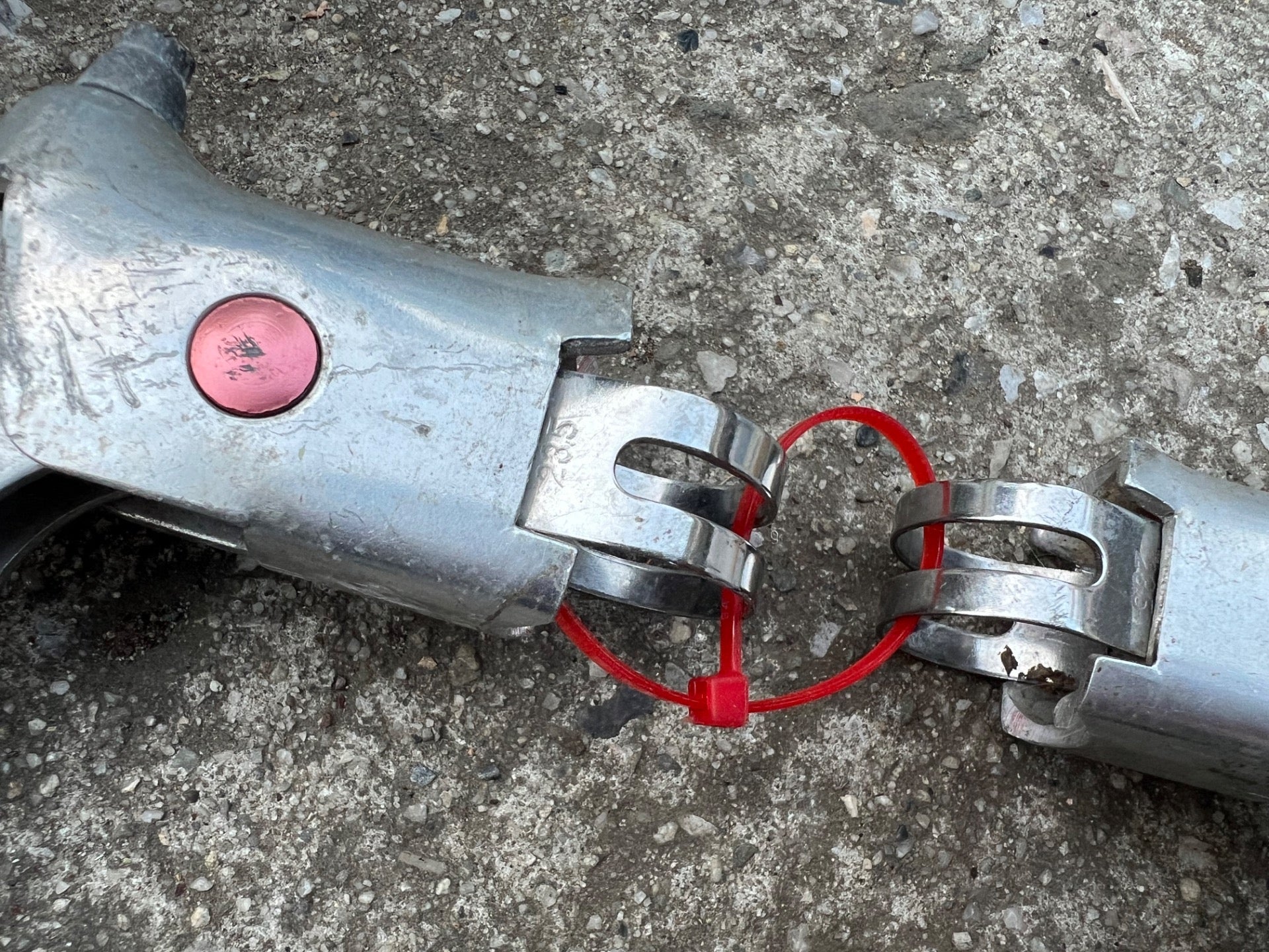 Dia Compe Brake Levers Drop Bar Aluminum Vintage Retro Road Bike Silver Aluminum - Image 4