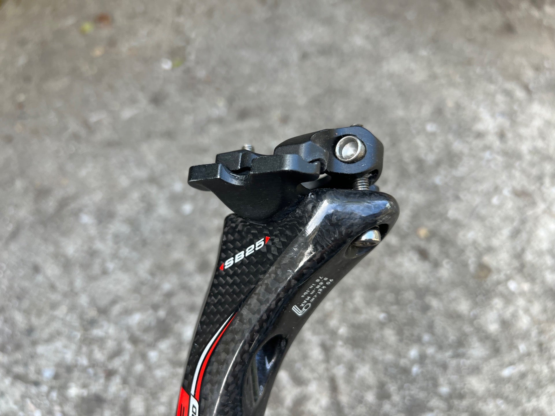 NICE FSA K-Force Light SB25 Carbon Seatpost 27.2x350mm Road Bike Black Racing  - Image 7