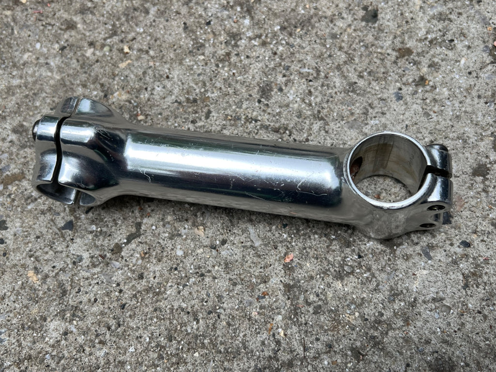 Trek System 2 25.4x135mm 1 1/8” Threadless Stem Vintage Retro MTB Gravel Silver - Image 4