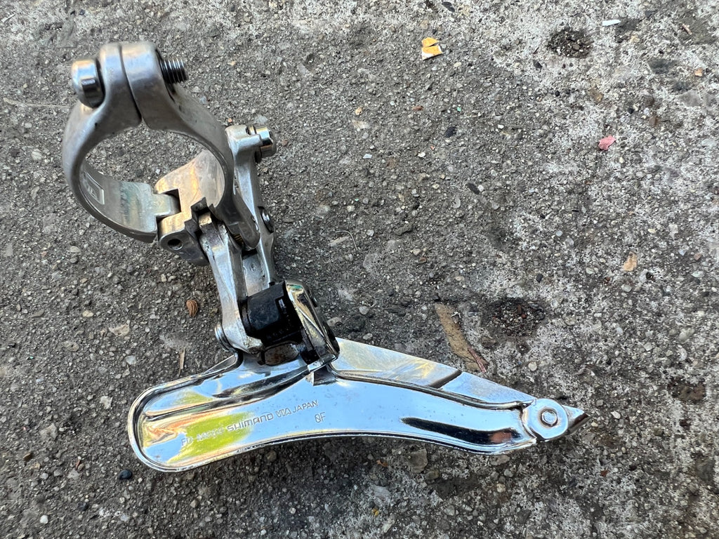 Shimano Deore DX FD-M650 Front Derailleur 31.8mm Bottom Pull Triple MTB Vintage - Image 4