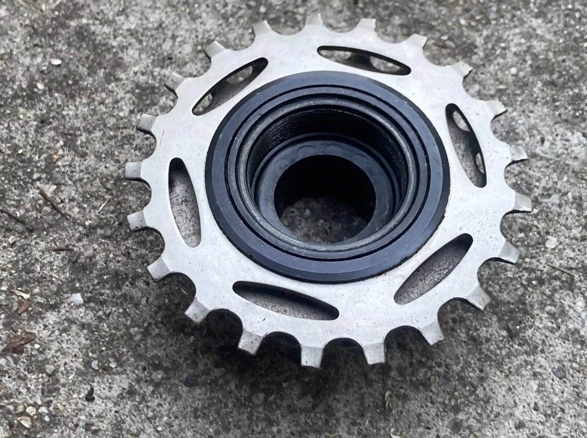 Shimano 600 EX MF-6203 6 Speed 13-21 Freewheel Vintage Retro Road Bike Silver - Image 4