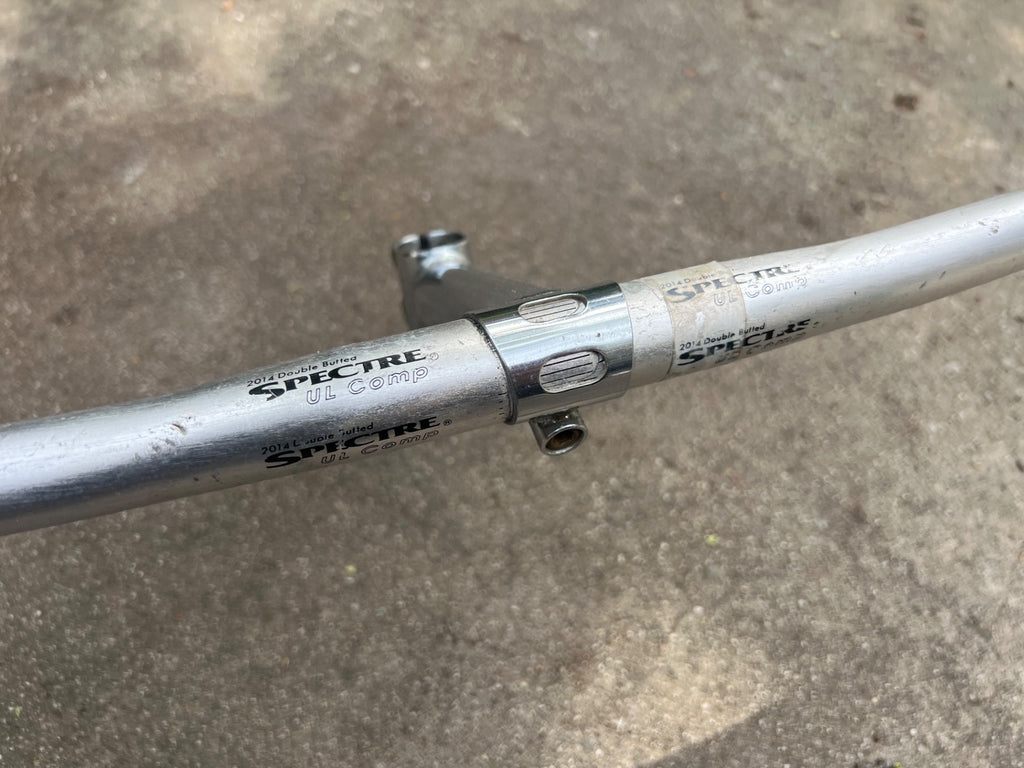 Spectre UL Comp Bars & Stem Combo 1in Threadless 560mm Vintage MTB Retro Chrome  - Image 5