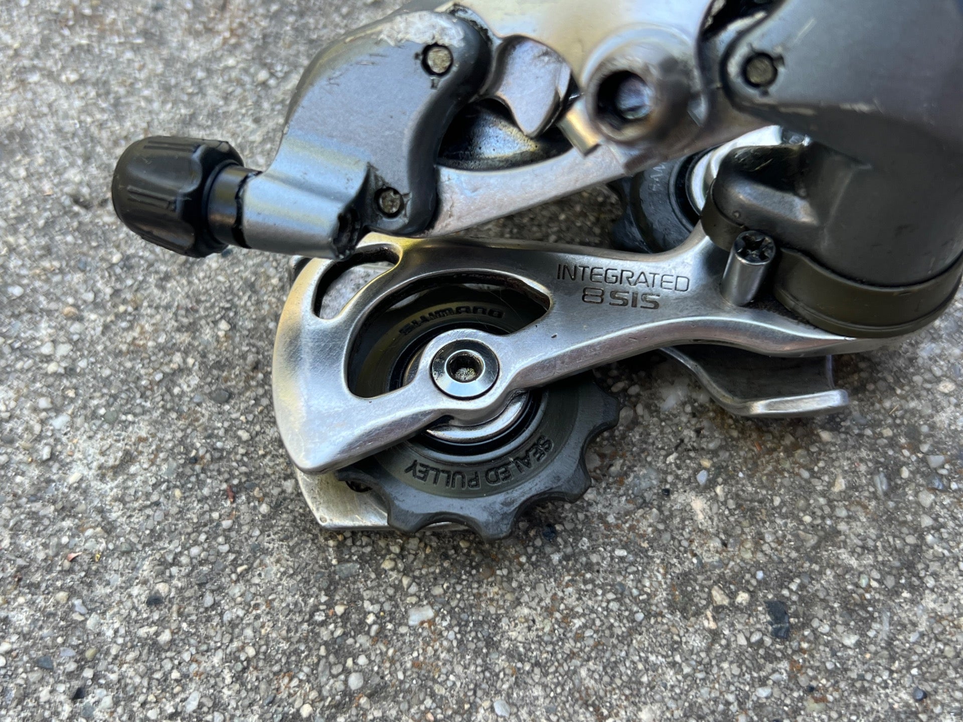 Shimano 600 RD-6401 8 Speed Rear Derailleur Tricolor Short Cage Vintage Road  - Image 4