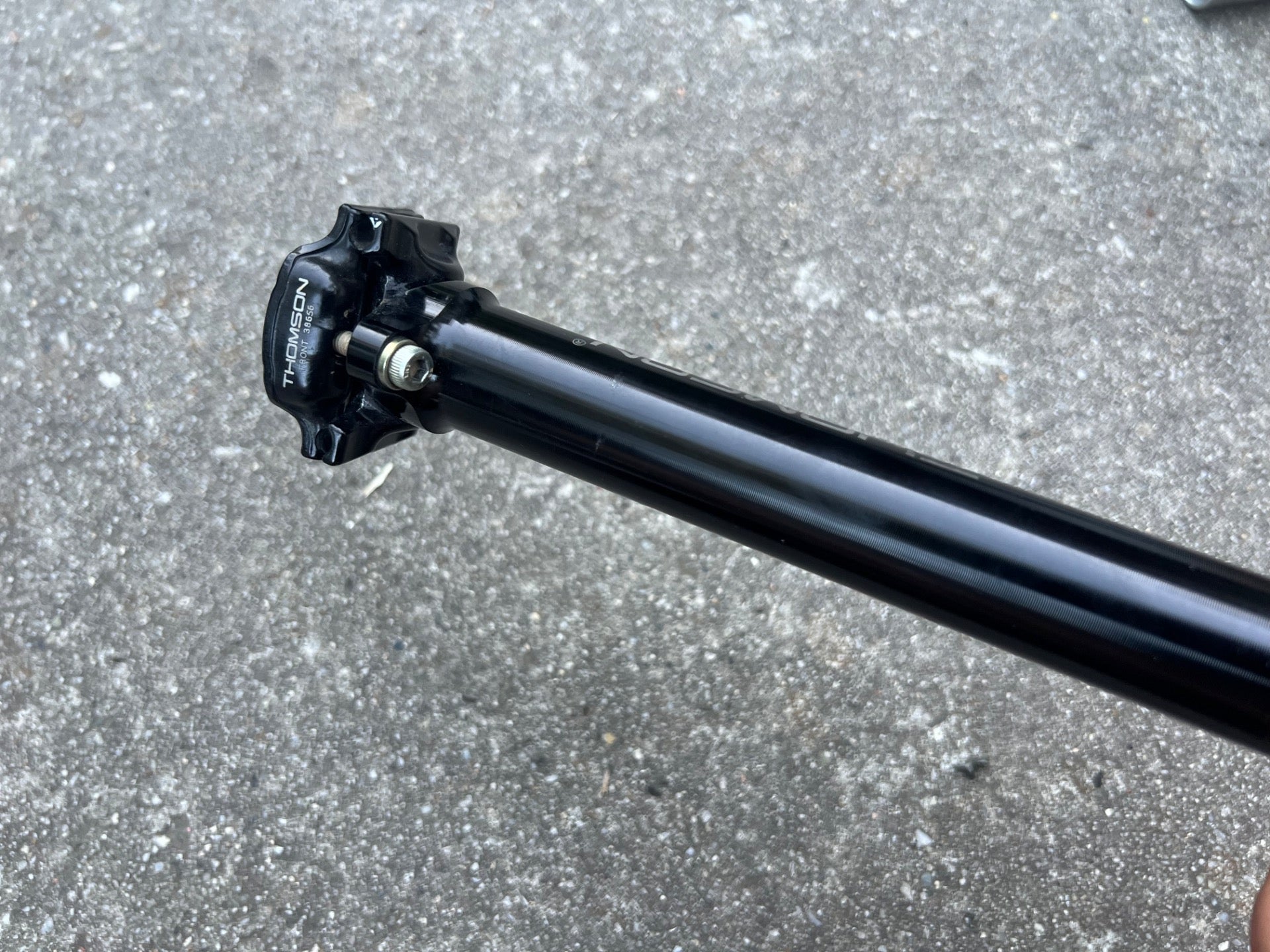 Thomson 27.2x410mm Seatpost Vintage MTB Gravel Black Mountain Road Touring Bike - Image 4