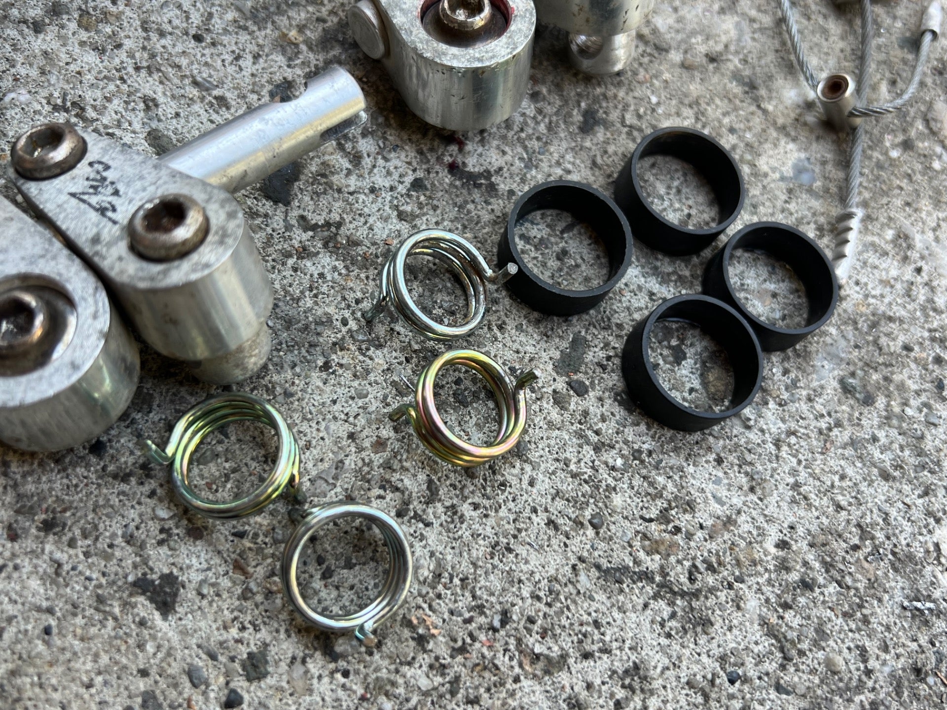 CRACKED Onza HO High Output Cantilver Brakes Vintage Retro Mountain Bike Silver  - Image 8