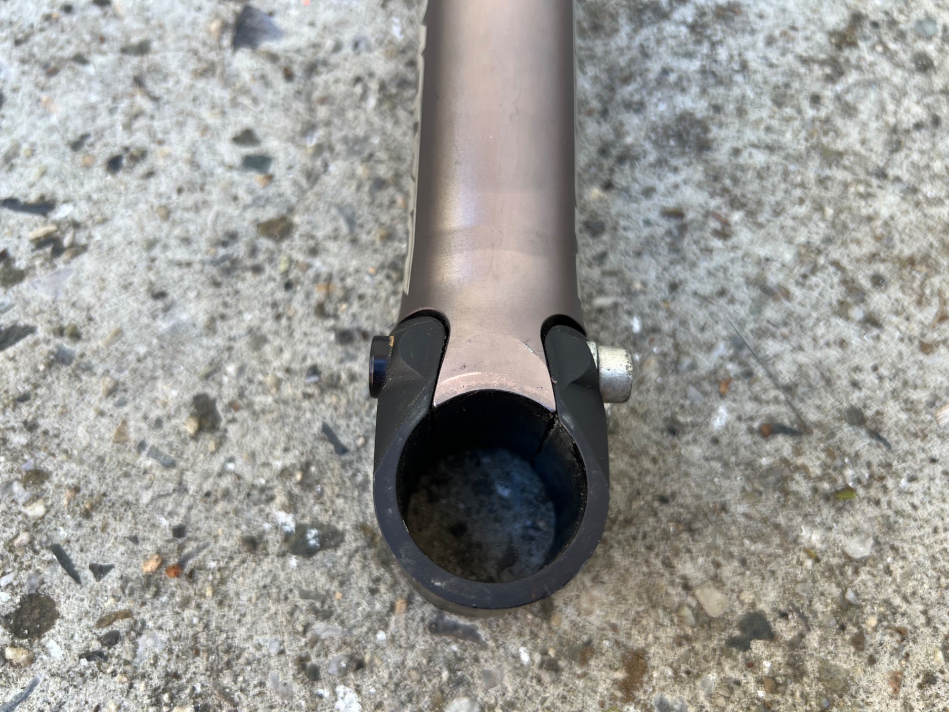 Raceface System Stem 135x25.4mm 1 1/8” Threadless 5 Deg Black Silver MTB Vintage - Image 4