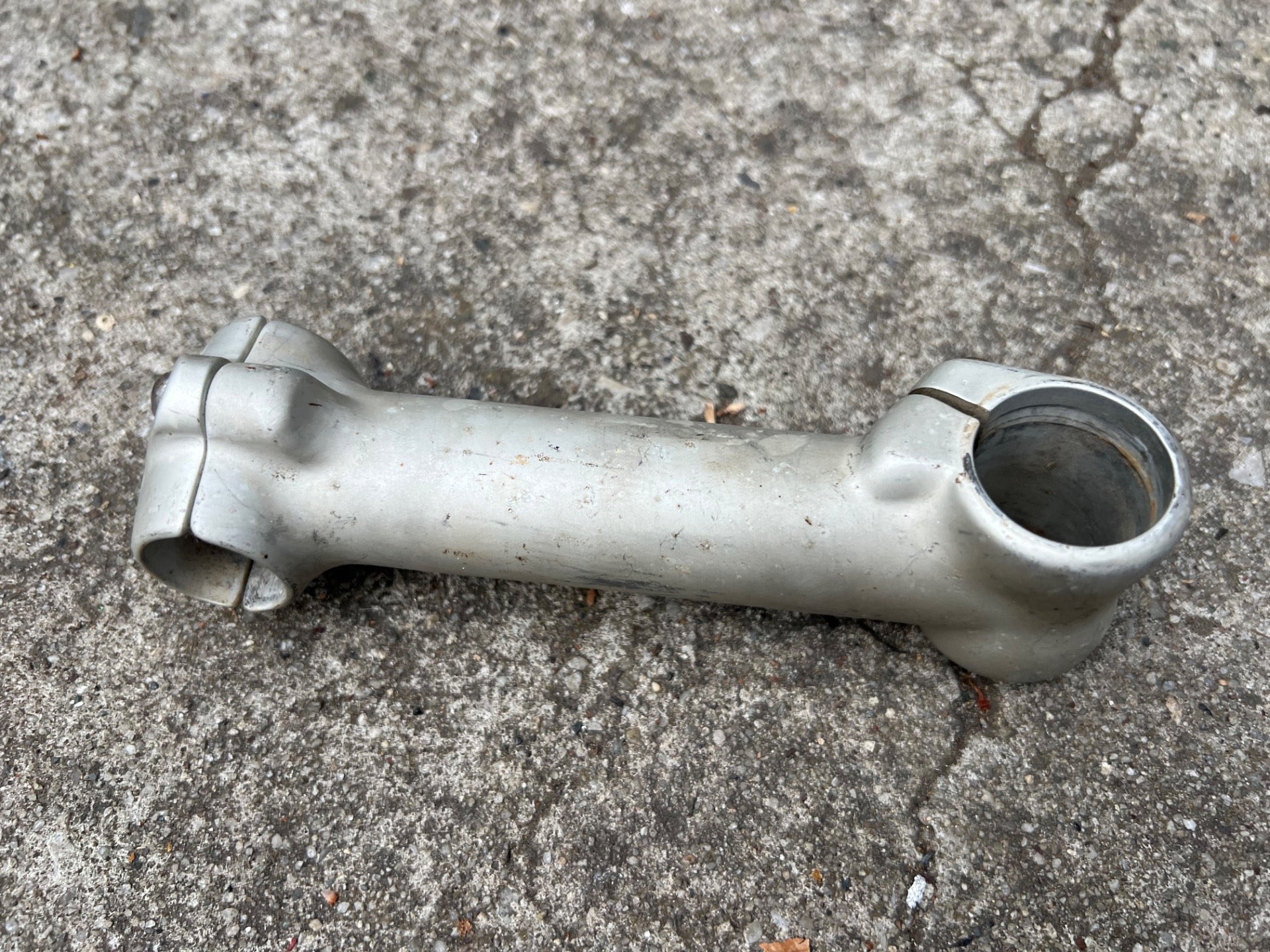 Bontrager 25.4x135mm 1 1/8” Threadless Stem Vintage Retro MTB Mountain Bike Gray - Image 4