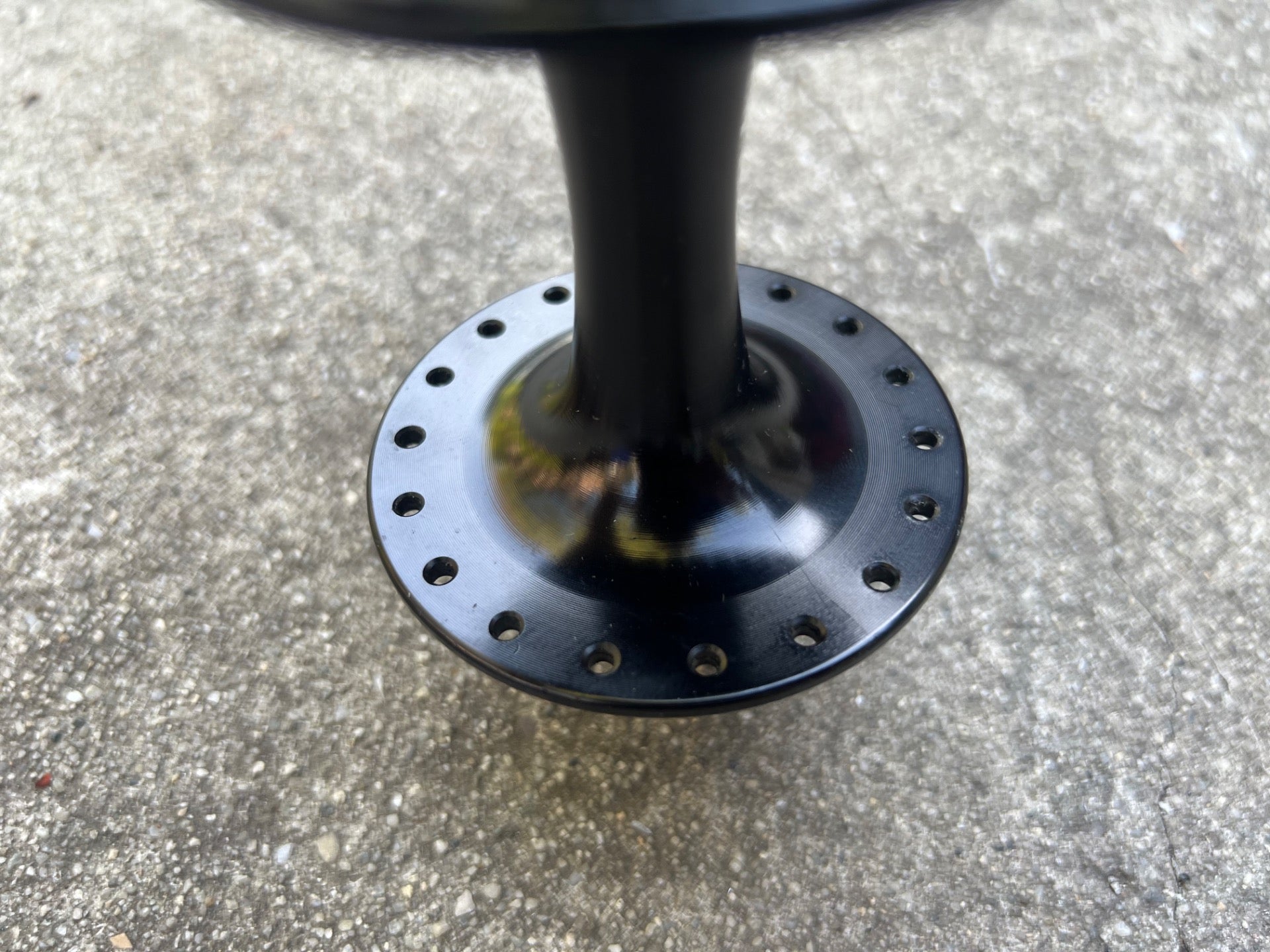 Origin 8 36H Hole Track Hub Front Black Bolt On Road BMX Bike High Flange - Image 4
