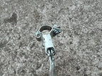 Used MX White Right Rear Brake Lever Vintage BMX Bike Retro Freestyle OG-Bicycle Bin