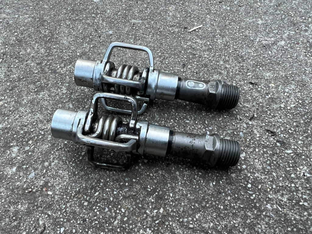 Crankbrothers Crankbros Eggbeater Pedals MTB Gravel Road Bike Silver Mountain - Image 4