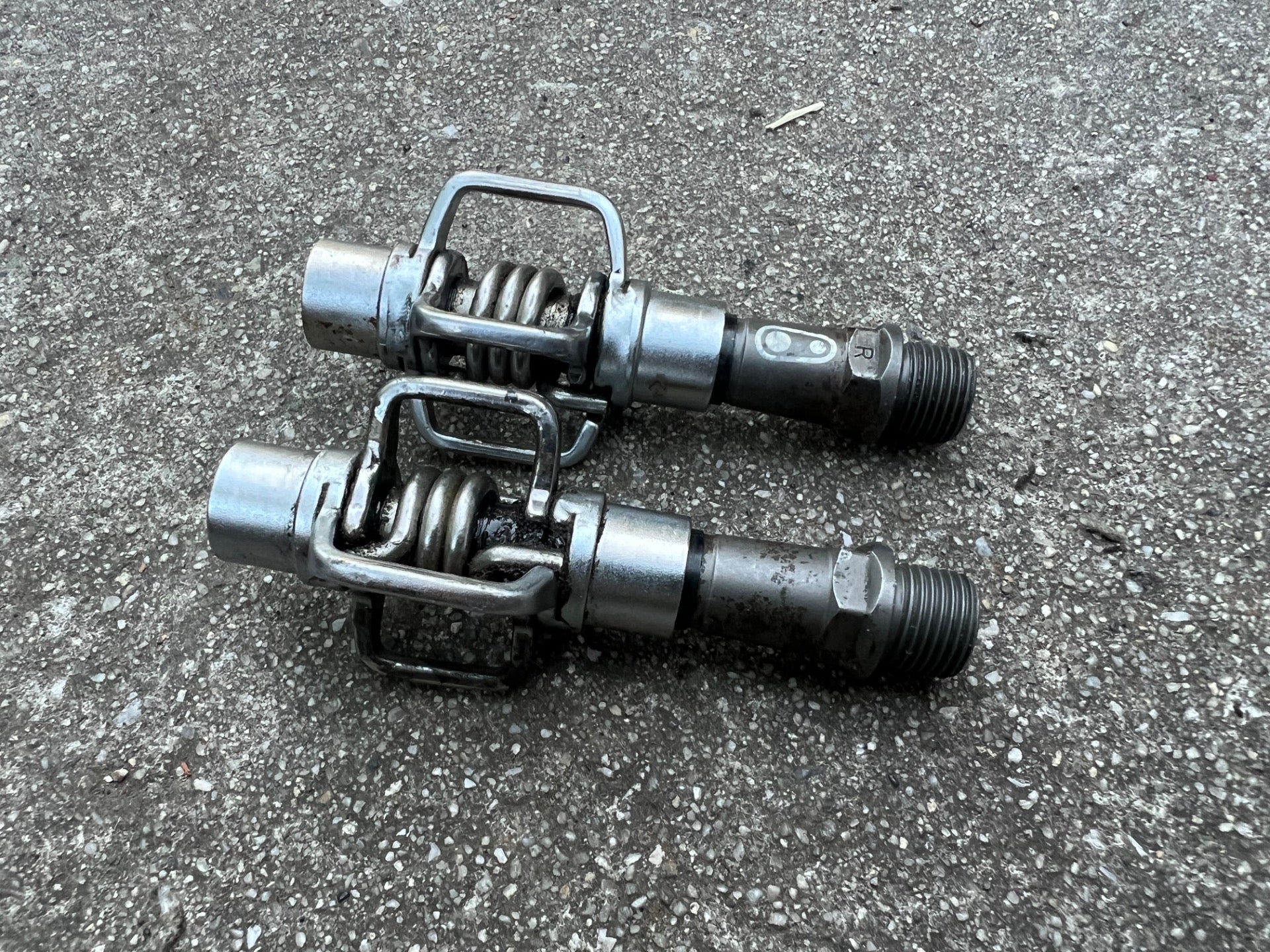 Crankbrothers Crankbros Eggbeater Pedals MTB Gravel Road Bike Silver Mountain - Image 4