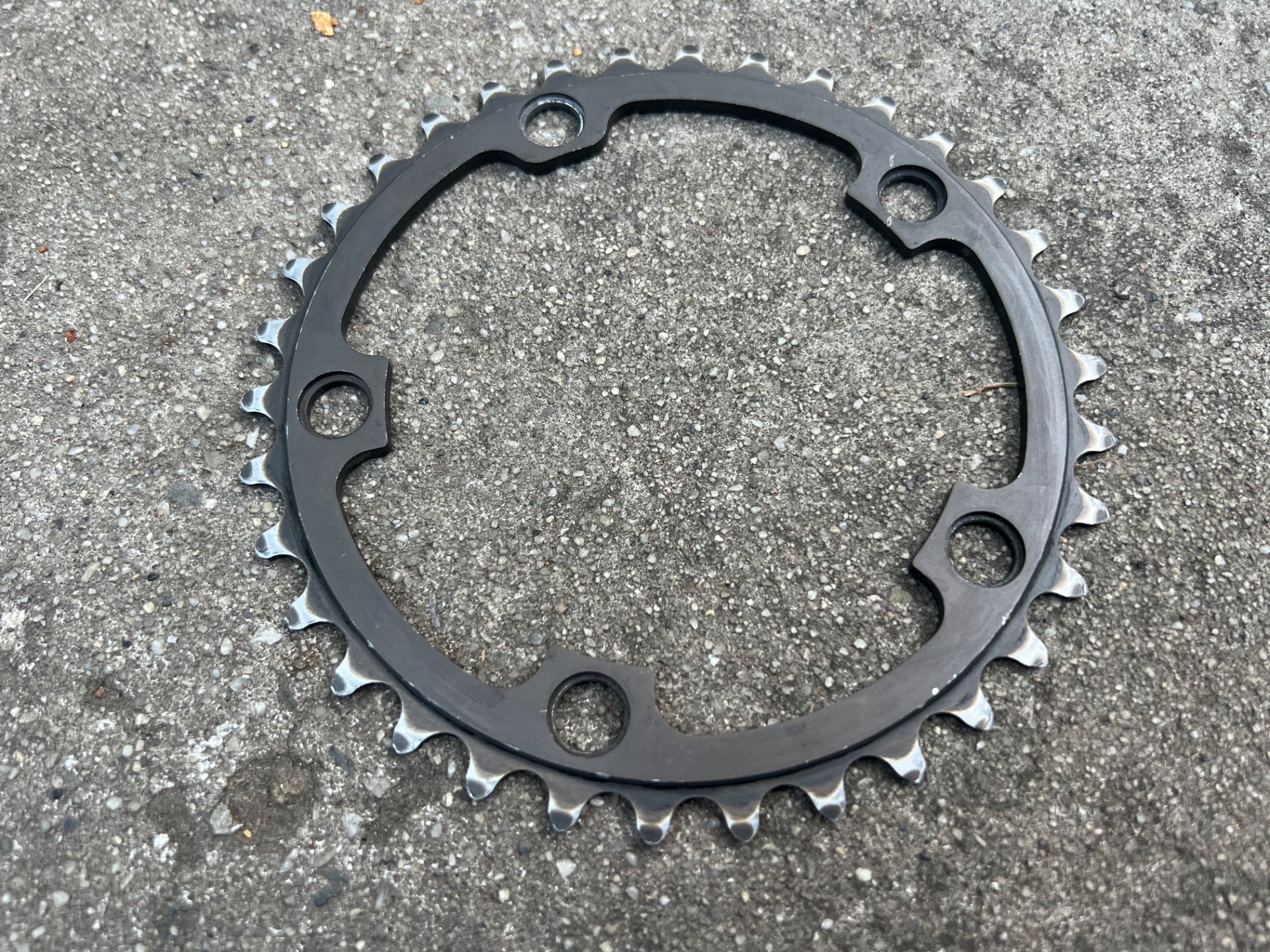 Campagnolo 34T 110BCD 11 Speed Chainring Brown Aluminum Road Bike Inner Granny  - Image 4