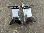 Used Lapize Special Size Large L Toe Clips Vintage Retro Chrome Road Touring Bike-Bicycle Bin