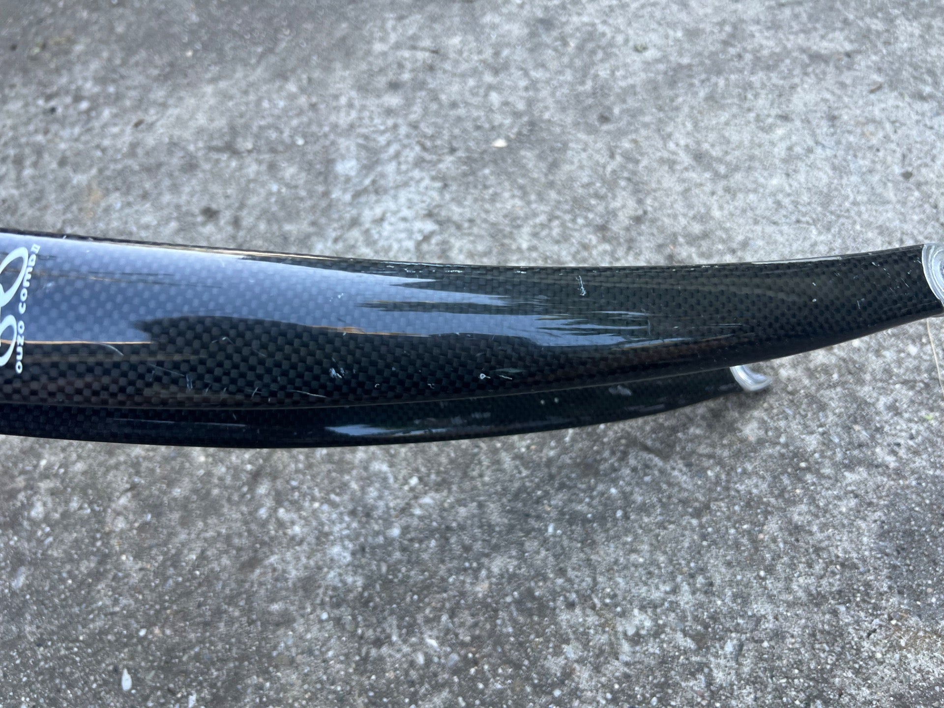 Reynolds Carbon 700c Fork 1 1/8” 9” Threadless Steerer Ouzo Comp ii 2 Black Road - Image 11