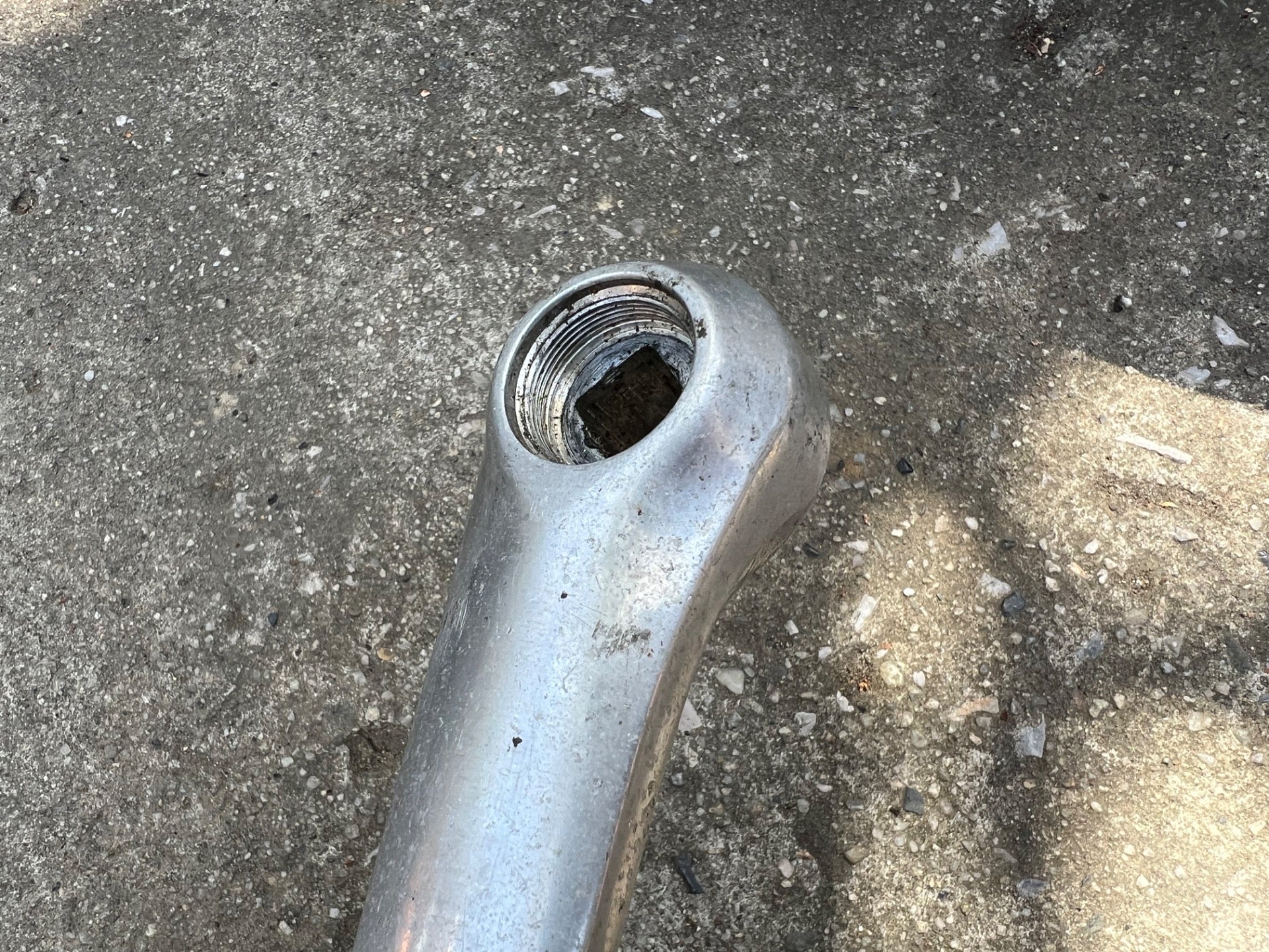 Shimano 175mm Generic Non Drive Side Left Crank Arm Square Taper Exage Altus  - Image 4