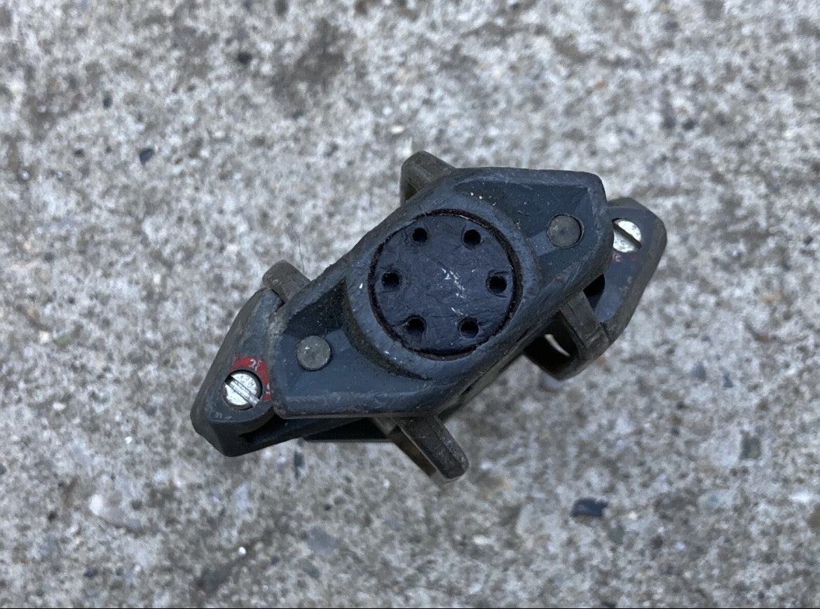 SINGLE TIME ATAC MTB RIGHT PEDAL Vintage MTB Clipless Mountain Gravel Gray Bike - Image 4
