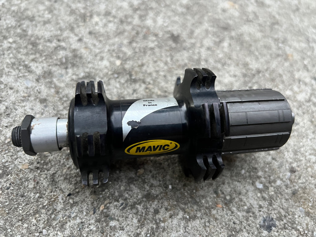 Mavic Ksyrium Equipe 130mm 24H Hole Rear Hub 8-9-10-11 Speed Road Bike Black  - Image 4