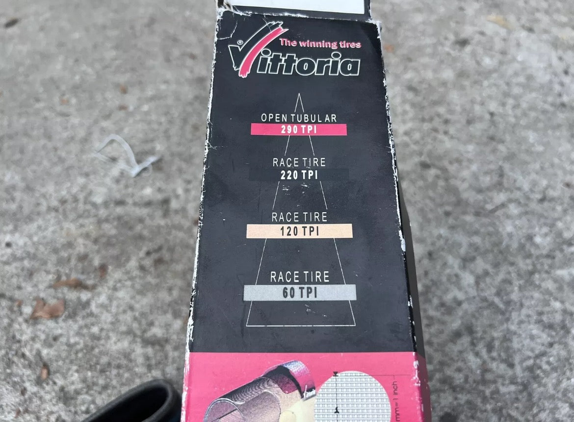 NOS Vittoria Open Cross EVO-CX 700x23c 3D Compound 290 TPI Blue Vintage Clincher - Image 4