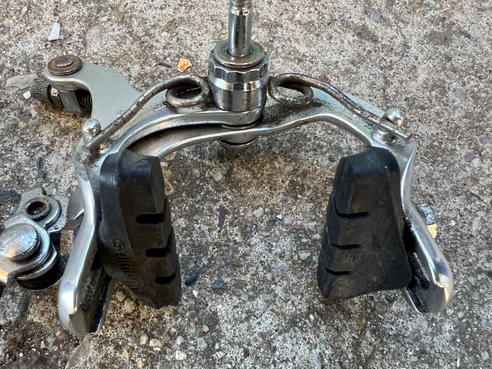 Shimano 600 Arabesque Brakes Brake Set Vintage Road Bike Silver Retro Side Pull - Image 4