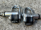 Used Campagnolo Chorus Clipless Pedals Pro Fit Road Gravel Gray Campy Vintage-Bicycle Bin