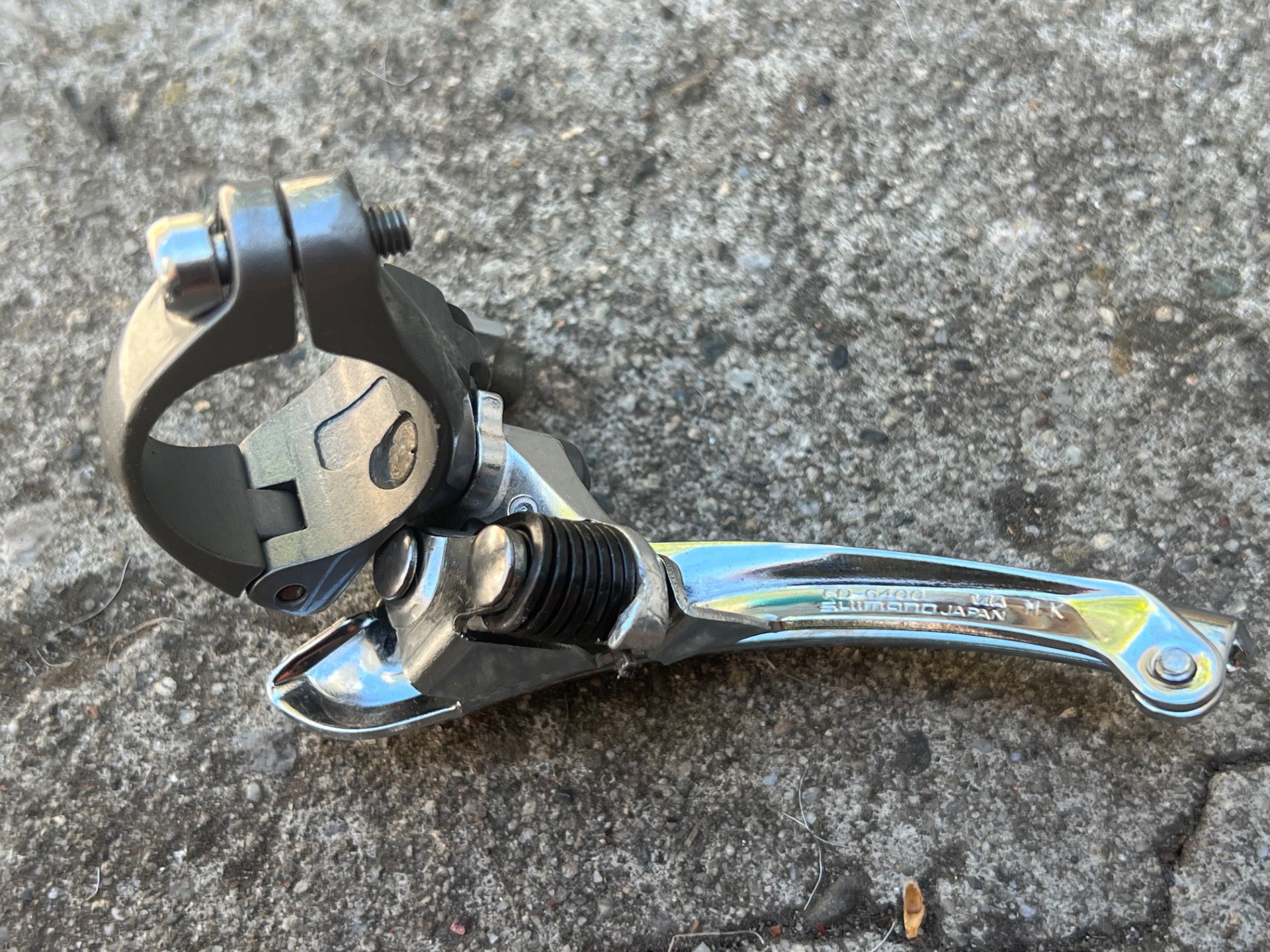 Shimano 600 FD-6400 28.6mm Bottom Pull Front Derailleur Vintage Road Double - Image 4