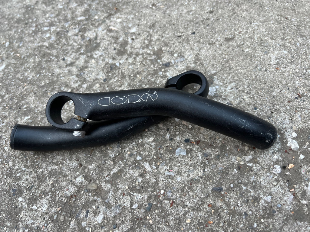 CODA Drop Black Bar Ends Vintage MTB Mountain Bike XC Cross Country Retro  - Image 4