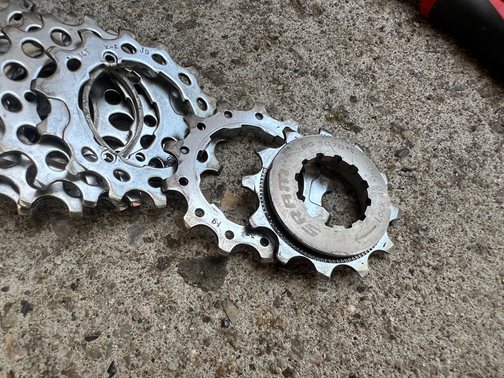 SRAM PG 1070 12-25T 10 Speed Cassette Gravel Road Bike Chrome Silver MTB  - Image 4