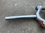 Used Serviced FOX F80X 8” 1 1/8” Threadless Fork Terra Logic Disc V Brake Fork MTB-Bicycle Bin