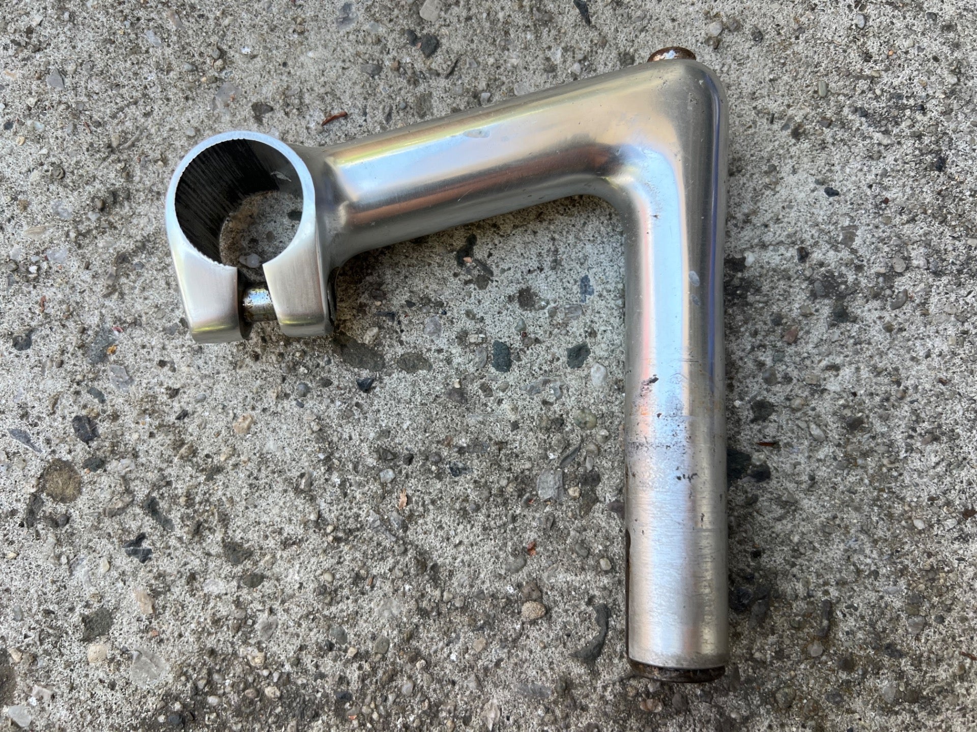 Cinelli 1A Quill Stem 26.0x100mm 1” Vintage Retro Road Bike Silver Touring Bike - Image 5