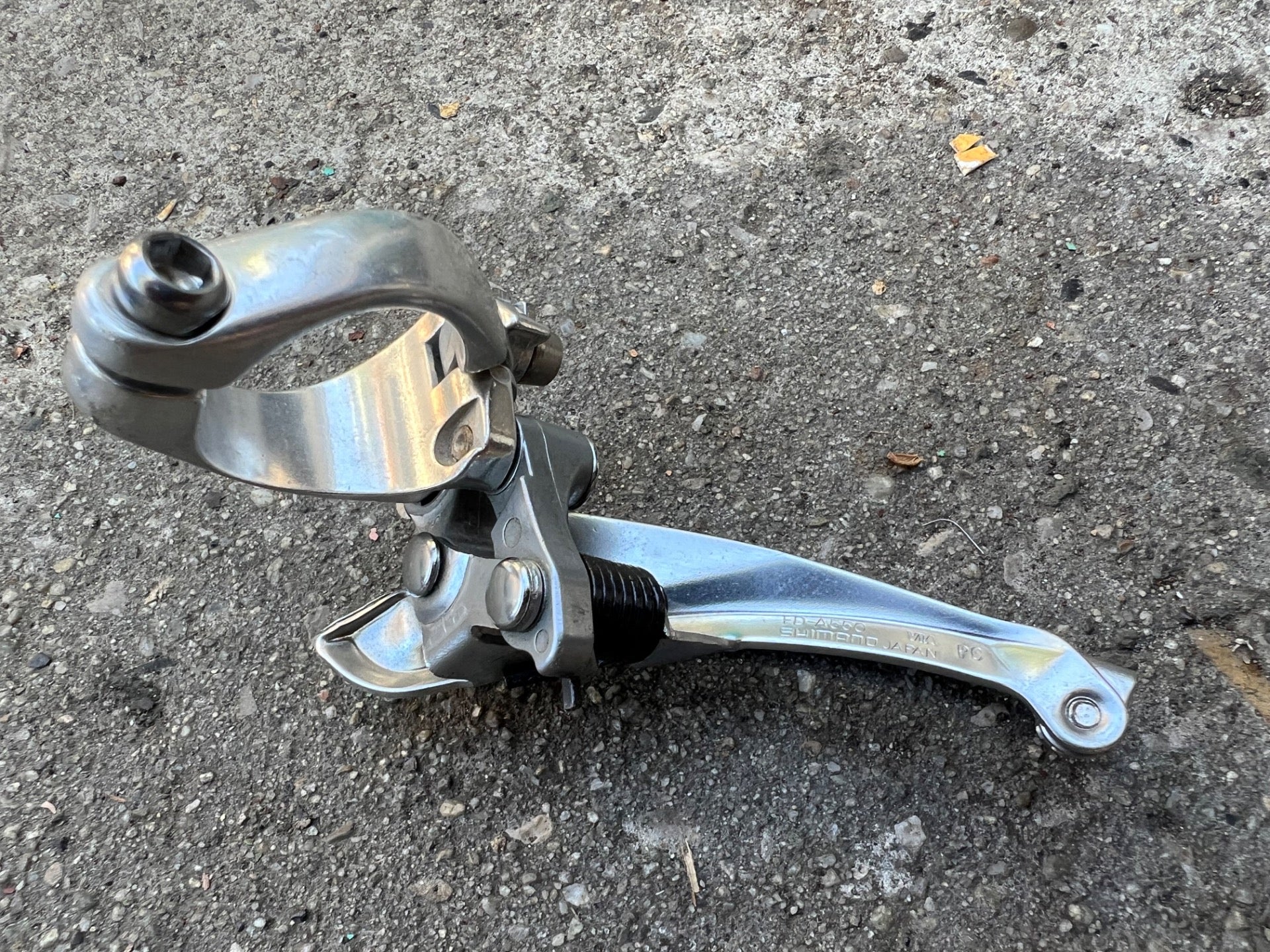 Shimano RX100 FD-A550 28.6mm Bottom Pull Front Derailleur Vintage Road Double 2x - Image 4