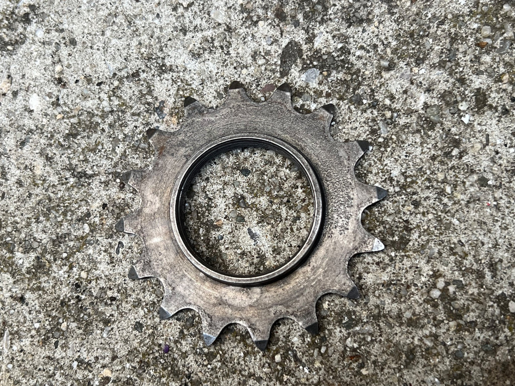 Campagnolo Vintage 16T 1/8in Fixed Cog English Thread Track Bike Retro Steel  - Image 4