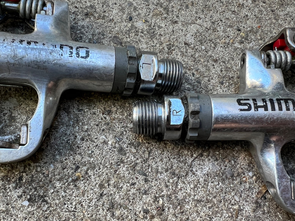 Shimano Ultegra PD-6601 SPD-R Pedals Vintage Road Gravel Bike Silver - Image 4