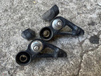 Used Shimano Deore BR-MT62 Brakes Brake Set Cantilver Vintage Retro MTB Touring Black-Bicycle Bin