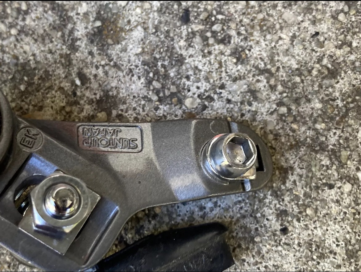 Suntour Pedersen Self Energizing Brake System Right Arm Rear Gray MTB Vintage - Image 4