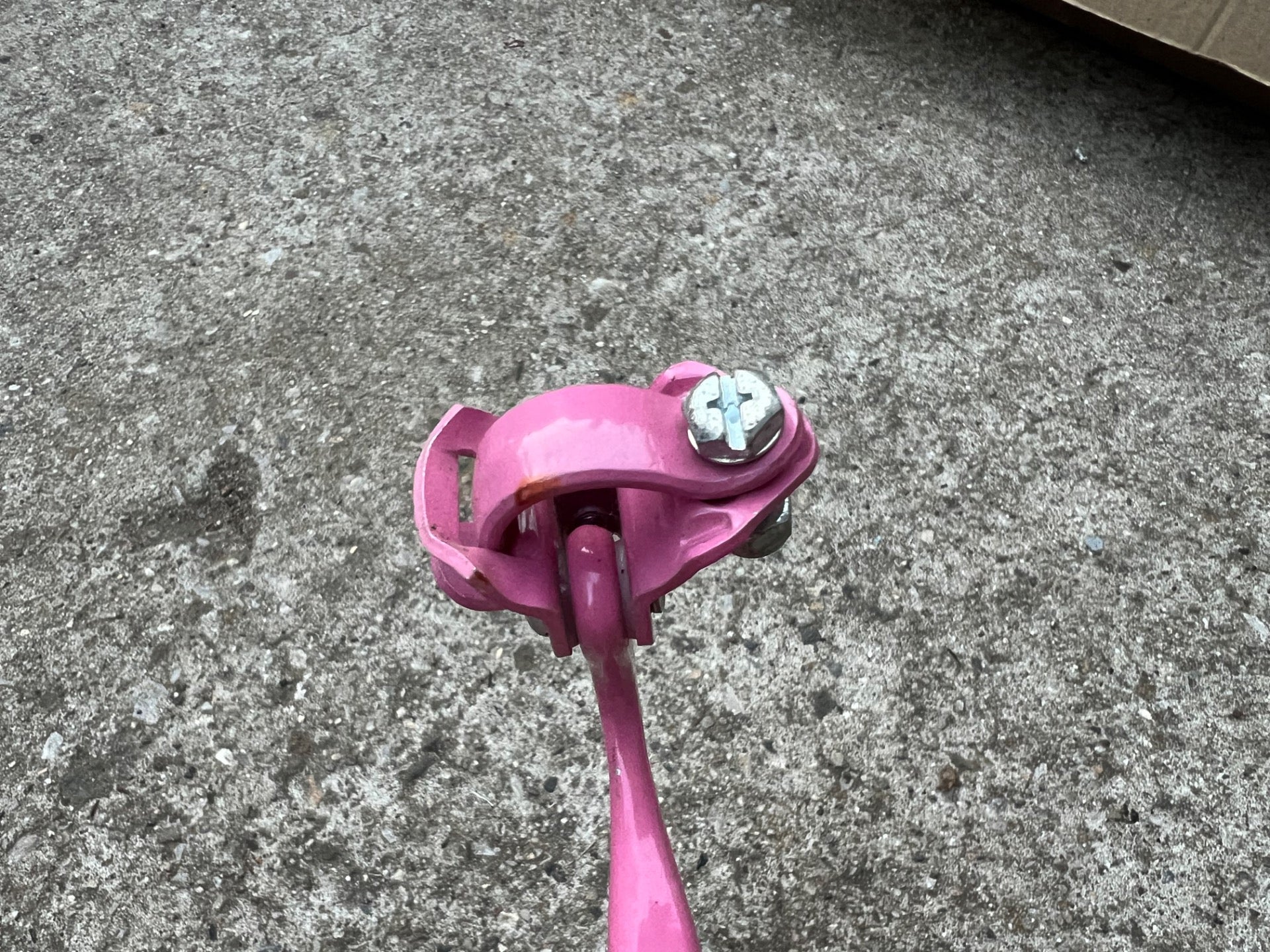 Chang Star MX Pink Left Front Brake Lever Vintage BMX Bike Retro OG Freestyle  - Image 4