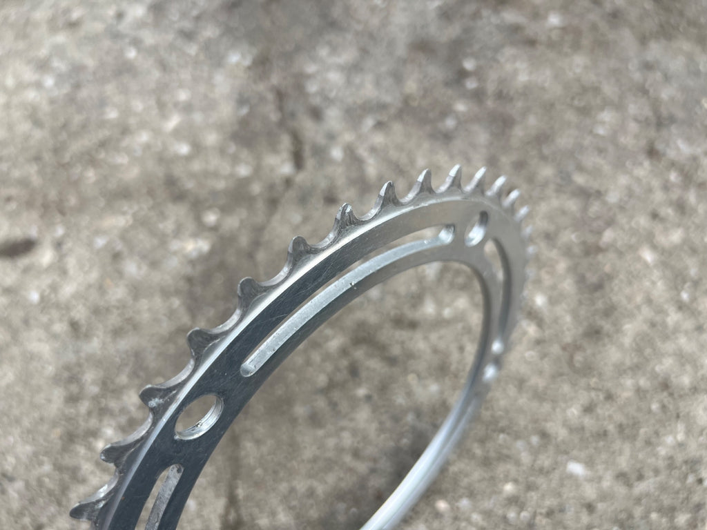 Campagnolo 151 BCD 44T 3/32” Chainring Vintage Road Track Silver Campy 5 Bolt - Image 4