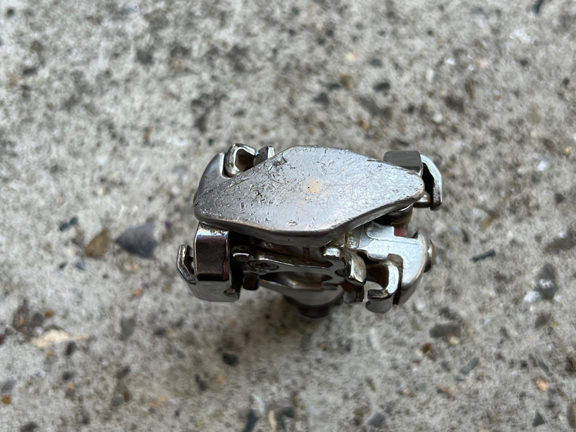 Shimano Deore XT PD-M747 Left Non Drive Side Pedal Vintage MTB Clipless SPD Road - Image 4