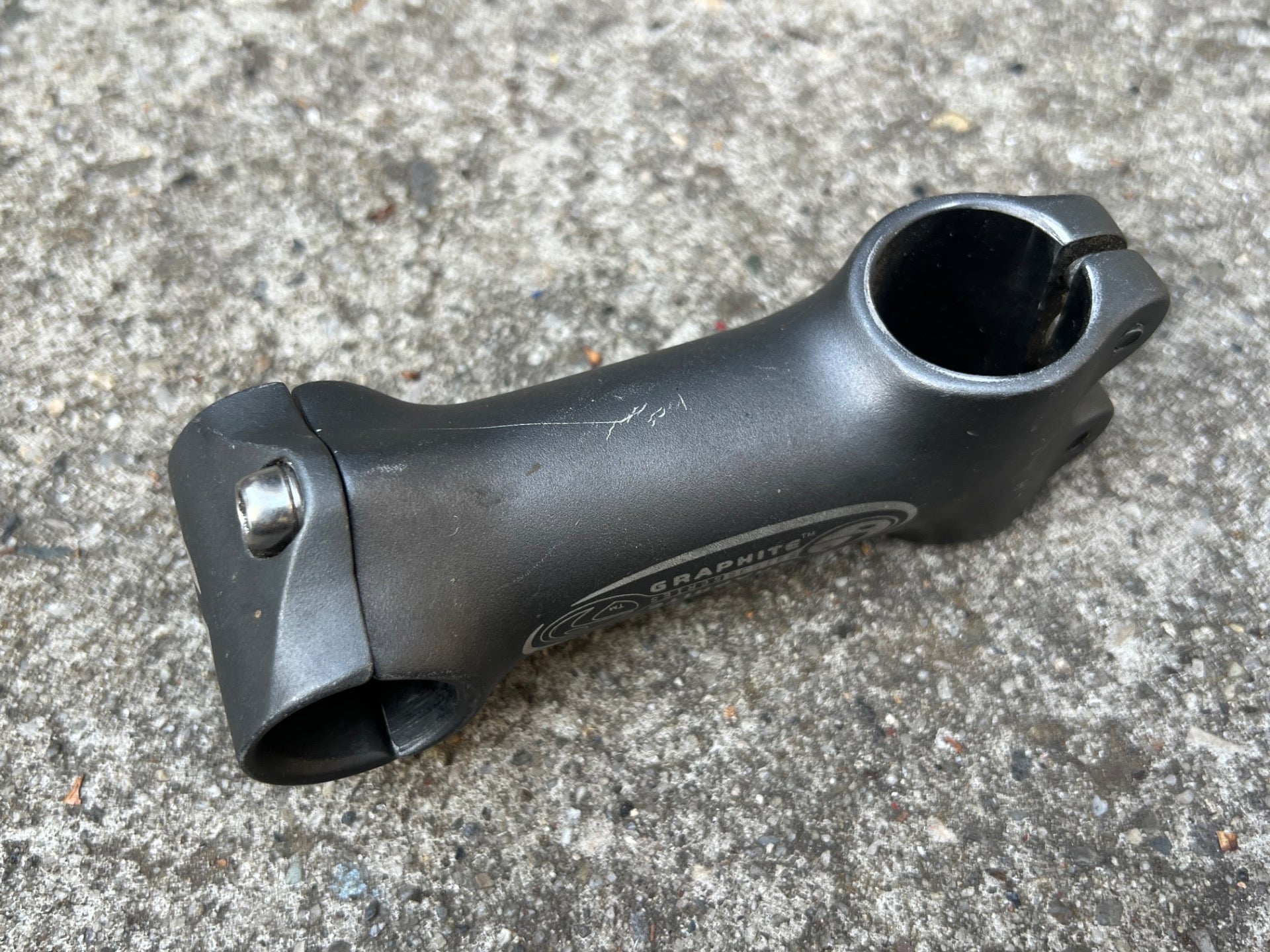 Trek Icon 25.4x100mm 1 1/8” Threadless Stem Vintage Retro MTB Mountain Bike Gray - Image 4