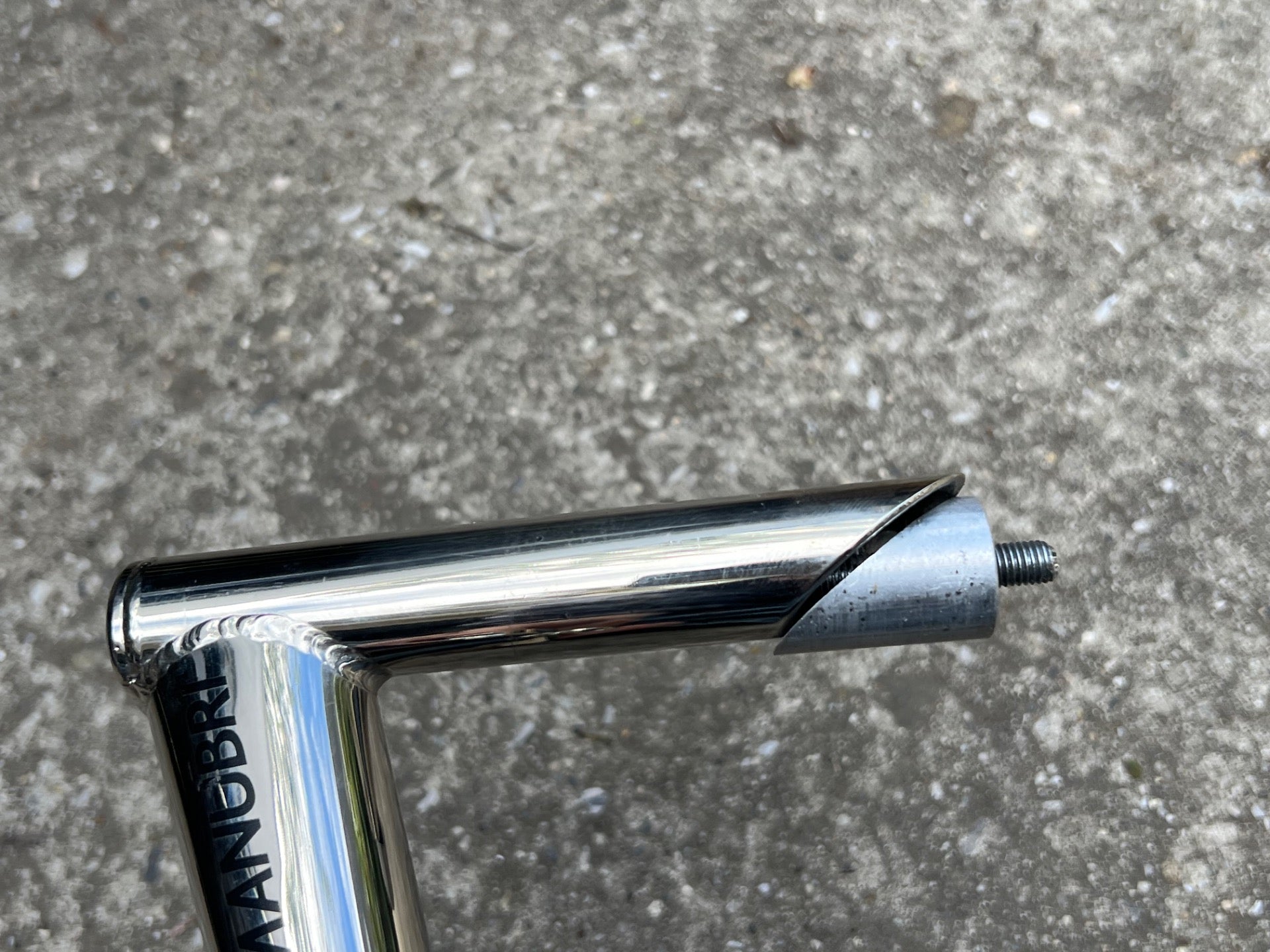 ITM Eclypse 100x26.0mm Steel Quill Stem 1” Chrome Vintage Retro Road Italmanubri - Image 7
