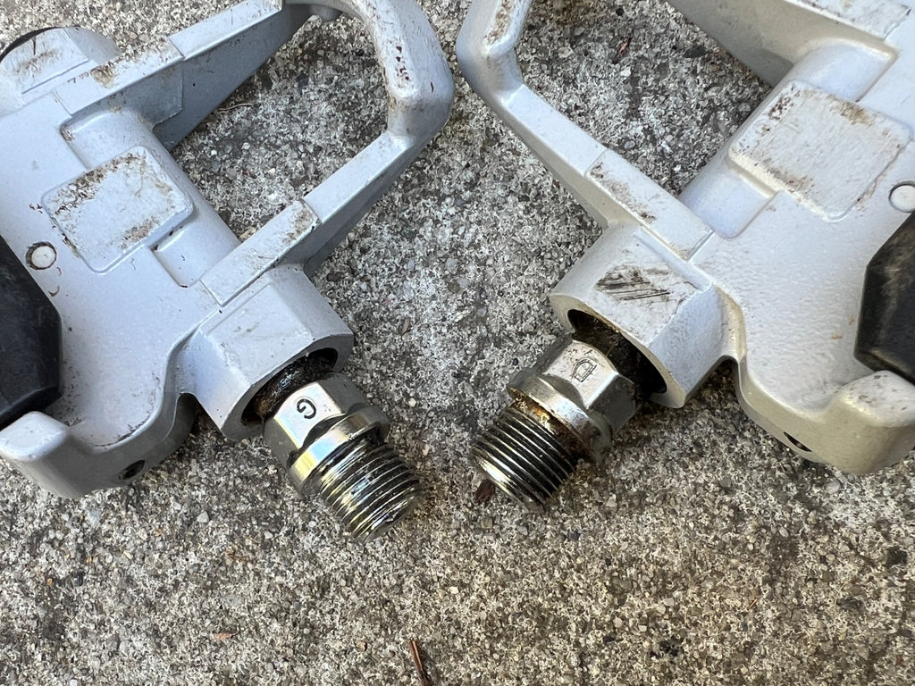 Look Carbon Clipless Pedals Gray Vintage Road Bike 9/16 Eroica Race - Image 4