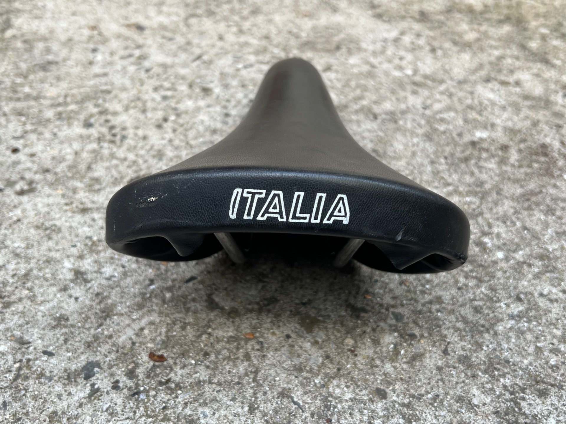 Mundialita Italia Vintage Road Bike Saddle Racing Black Italy Retro - Image 7